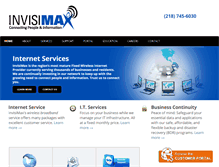 Tablet Screenshot of invisimax.com